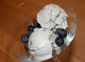 blueberry ice cream