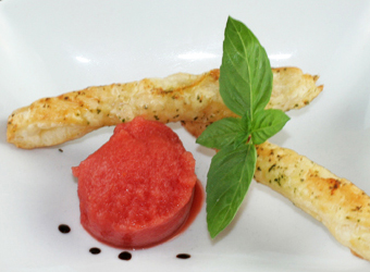 heirloom tomato sorbet